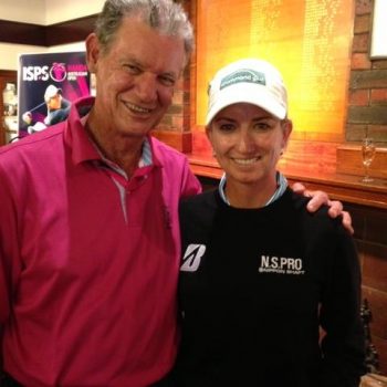 Karrie Webb, World Golf Hall of Famer, after winning the 2014 Australian Open Championship